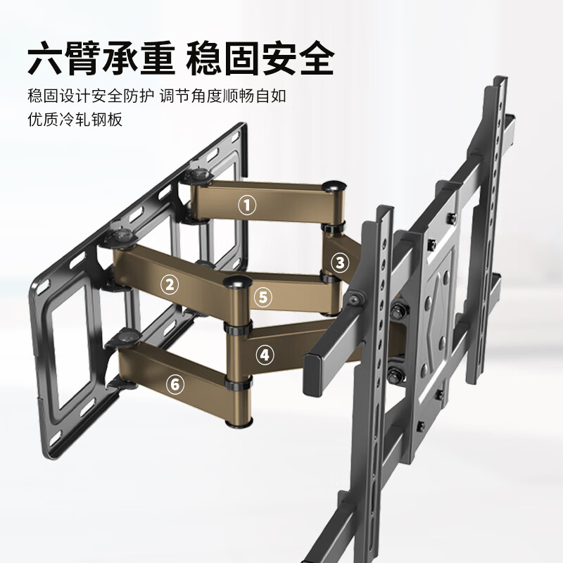 ProPre (32-80 inches) TV stand TV rack telescopic bracket rotating wall rack universal suitable for TCL Hisense Huawei Sony Skyworth Samsung Changhong etc.