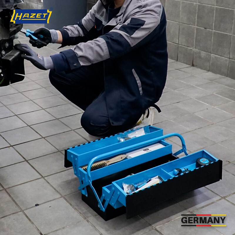 Germany HAZET imported iron sheet folding tool box storage box car tool box 190L