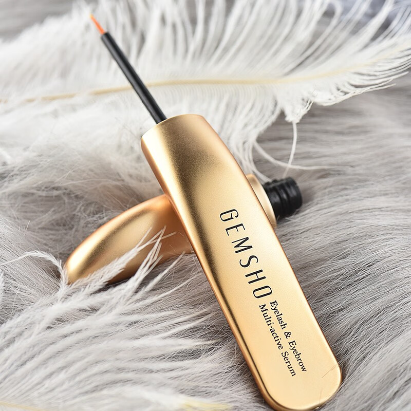 Gemsho American gemsho eyelash beauty eyebrow eyelash serum long thick curling mascara eyebrow nourishing liquid nutrition liquid 1 pack (shoot 2 and get 4) 89% of buyers place an order