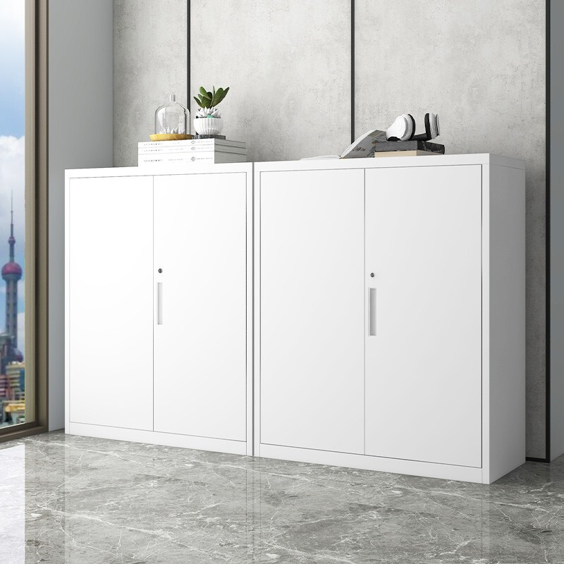 Rockefeller office filing cabinet iron cabinet steel file storage cabinet low cabinet office cabinet 1090 high-speed rail door three-layer * 900 wide
