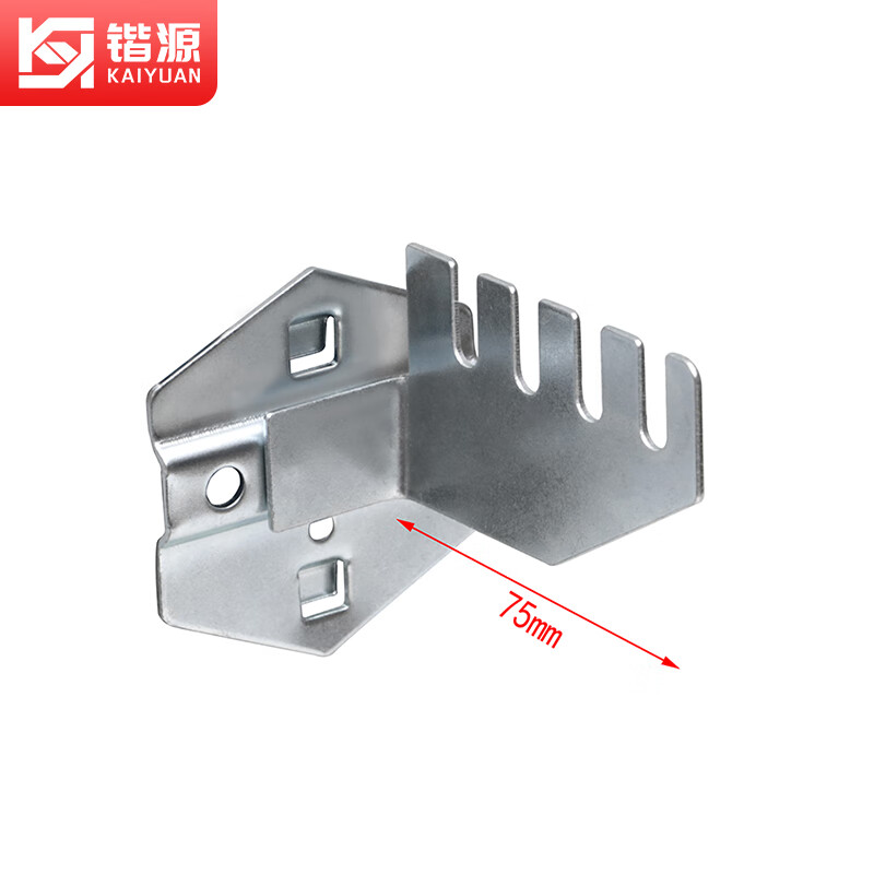 Kaiyuan Saw Hooks Tool Rack Hooks Kitchenware Hooks Square Hole Hanging Plate Hardware Hanging Plate Rack Hole Plate Hole Plate Square Hole Hook Accessories 10 Pack KY-GG48