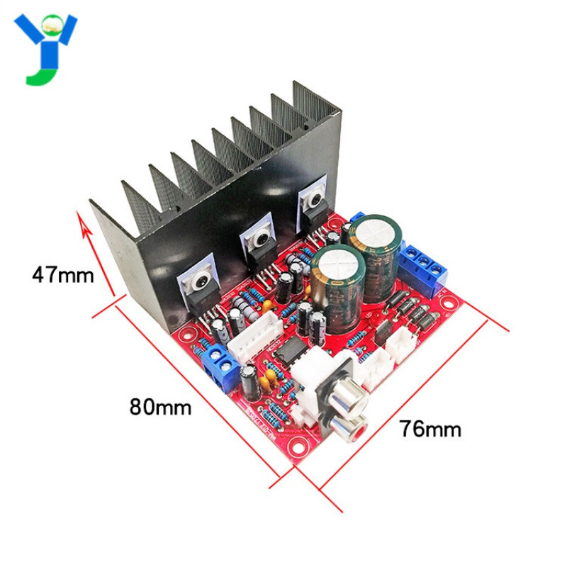 TDA2030A super bass power amplifier board 2.1 channel 2*18W+30W subwoofer power amplifier module AVV