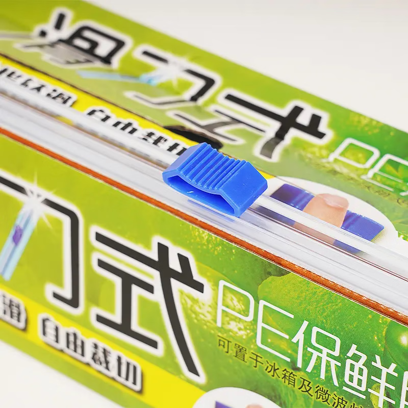 Miaojie cling film sliding knife cutting, drag and slide smoothly, two-way sliding knife, sliding knife cling film 150 meters + refill 150 meters