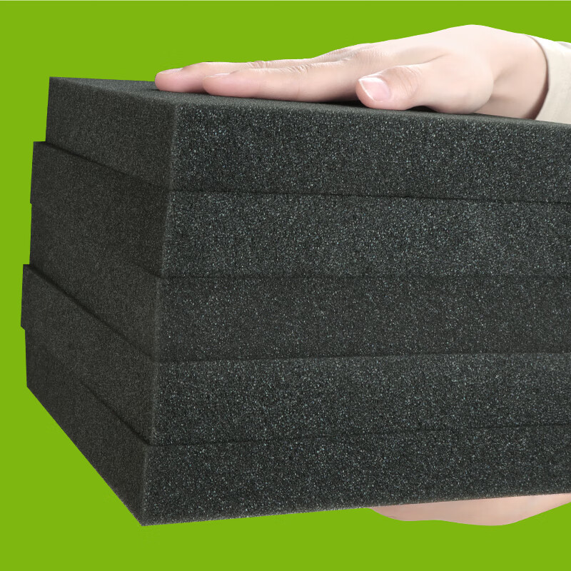 Miloqi gift box is lined with sponge material, high resilience, soft anti-collision and shock-absorbing filling cushion, jewelry, furniture soft bag gasket, sealed soundproof and windproof foam pad, 20 cm long * 20 cm wide * 2.0 cm thick, 10 pieces