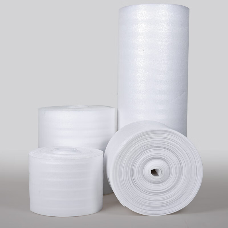 Pearl cotton packaging film moving protection material shock absorption fragile goods express filling packaging foam roll thickness 5 mm * length 25 meters width 34 cm