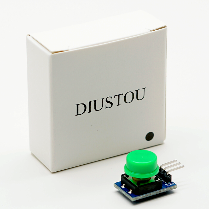 Throwing stones capped key switch light touch key micro switch arduino microcontroller peripherals green 1 box