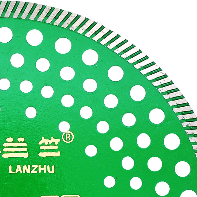 Lanzhu 300 granite cutting piece partition board stone saw blade stone marble dry cutting diamond marble cutting machine Lanzhu 300 granite cutting piece hole 25.4 green 1 piece