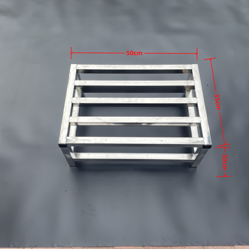 Yimei Tianhe stainless steel shelf washing machine base rack mop pool shelf refrigerator shelf flower stand water tank shelf 25-30 high width 35* length 50 high 30cm