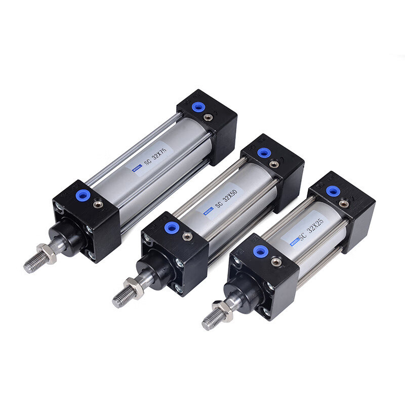 Jinggong Yade passenger type standard cylinder large thrust small SC cylinder standard cylinder cylinder pneumatic complete set of accessories 32-100 SC32*50