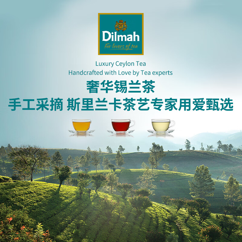 Dilmah original Ceylon black tea 25 bags*2g tea bag bare tea bag imported from Sri Lanka, the same style as Fat Dong Lai