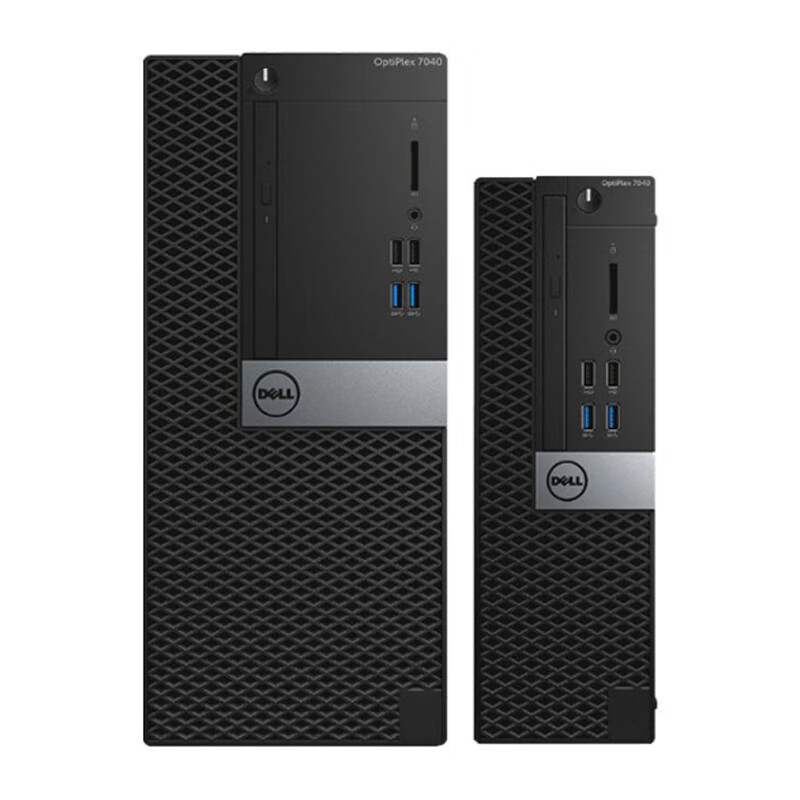 Second-hand 90% new Dell desktop computer 7050 7070 3090 6/7/8/9/10 generation host commercial office gaming desktop configuration 7 i5 7500+16G+256G+500 small chassis