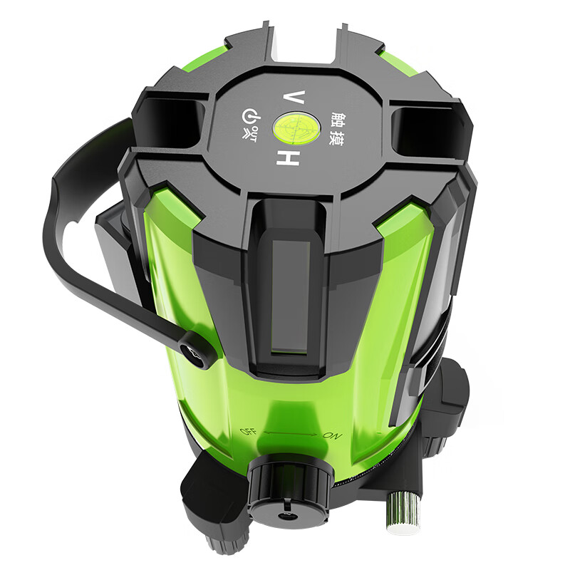 Hengchang LD green light infrared level meter laser 5-line outdoor high-precision strong light thin line water level meter (super bright version) green light 2 lines