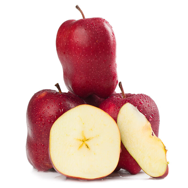 Jingxiansheng Gansu Tianshui Huaniu apple, big and red, net weight 10 pounds, single fruit more than 200g, fresh fruit