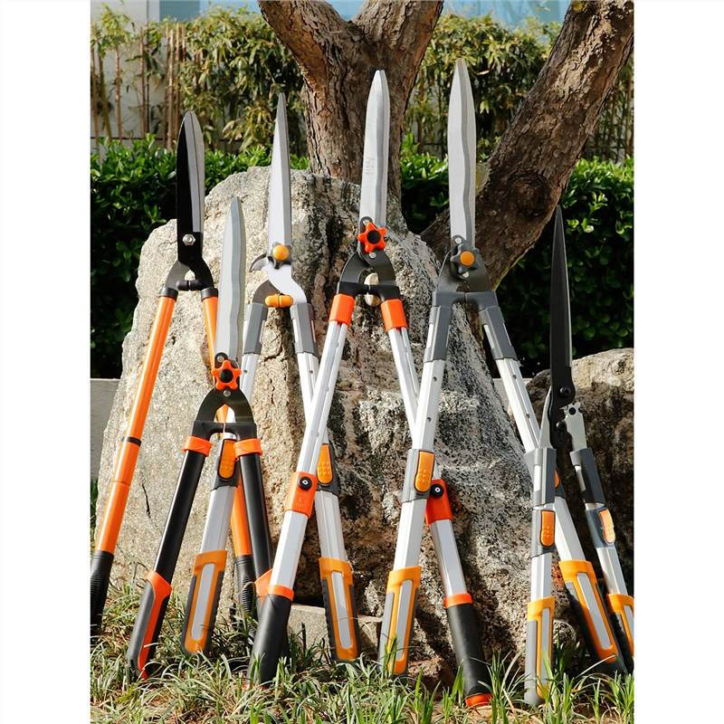 AIRAJ German imported gardening scissors, fruit tree branches, garden lawn pruning shears, Japanese landscaping tools, standard straight blade