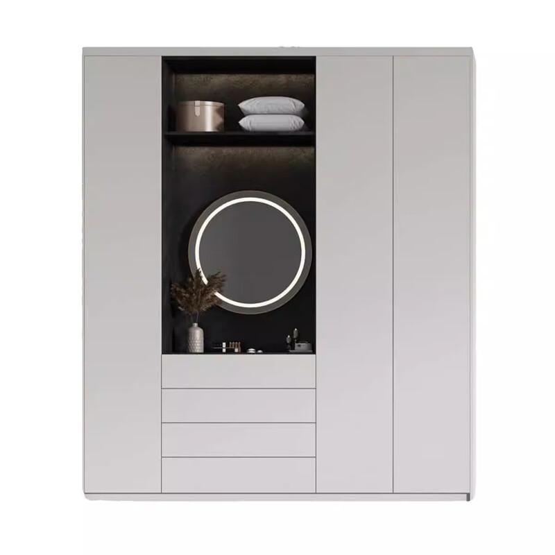 Kedarui all-aluminum furniture whole house custom wardrobe wardrobe entry entrance cabinet shoe cabinet sideboard door measurement and installation custom measurement one