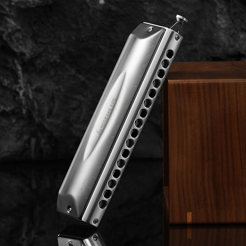 SUZUKI Suzuki chromatic harmonica 16-hole original imported SIRIUS Sirius S-64C advanced adult performance model