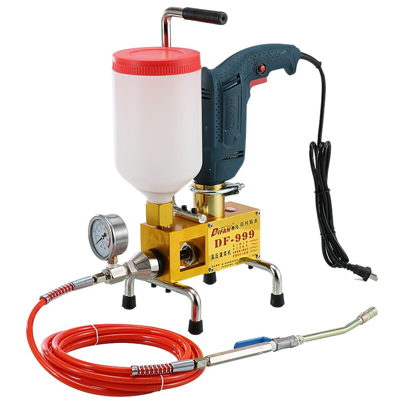 DIFAN POWER TOOLS high-pressure grouting machine polyurethane grouting machine blockage detection machine waterproof pouring machine water-stop needle leak repair machine high-pressure grouting machine + 50 water-stop needles