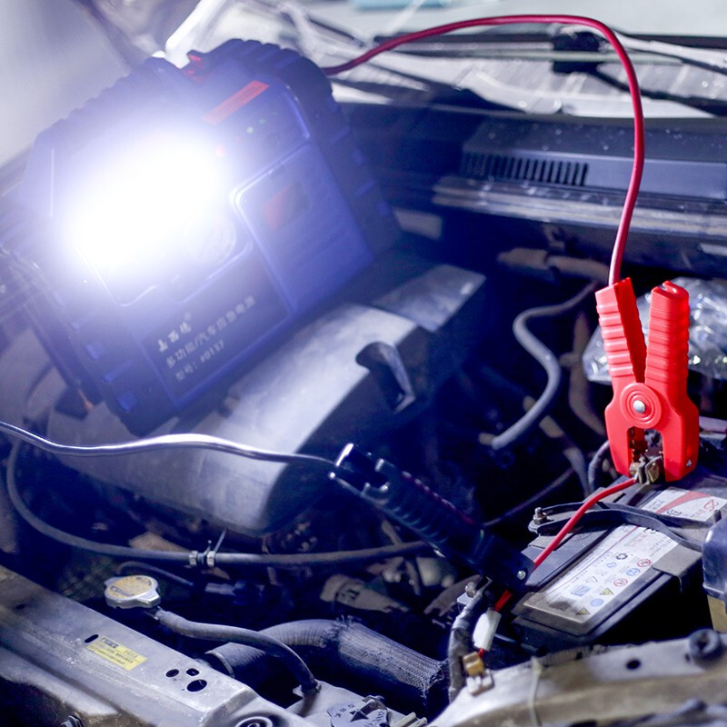 Jiaxide 12V car emergency starting power supply 0137 car air pump car air pump all-in-one machine portable outdoor power supply with power bank new energy air pump 19000mA