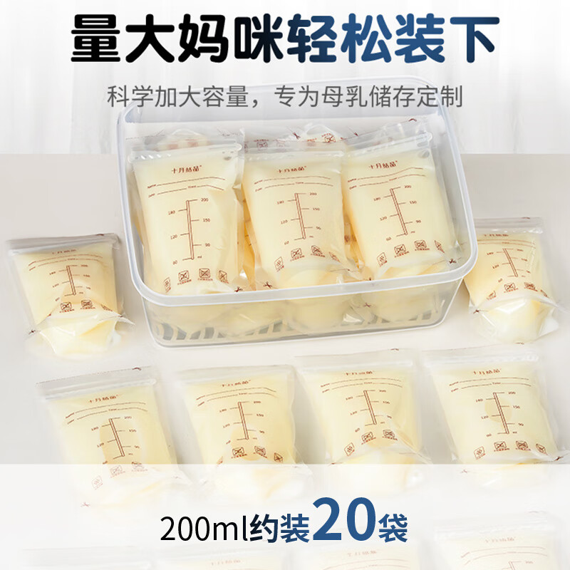 PAKCHOICE Breast Milk Refrigerator Box Refrigerator Freezer Antibacterial Milk Storage Box Food Grade Fresh Milk Sealed Storage Special Box