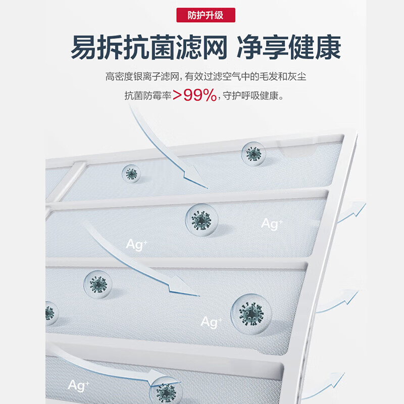 Oaks value-for-money air conditioner combination package, new level of energy efficiency, variable frequency heating and cooling, self-cleaning, energy saving, cabinet air conditioner + wall-mounted air conditioner, flagship model, three-bedroom and one-living room air conditioner package, 2 cabinet units + 3 1-horse hanging units