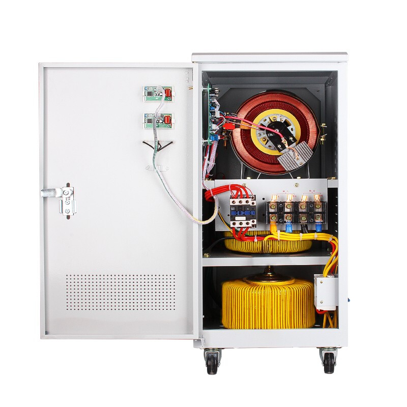 RMSPD Shanghai People's Air Conditioning Voltage Regulator 220V fully automatic household single-phase voltage regulator 30kw ultra-low voltage 90v voltage regulator