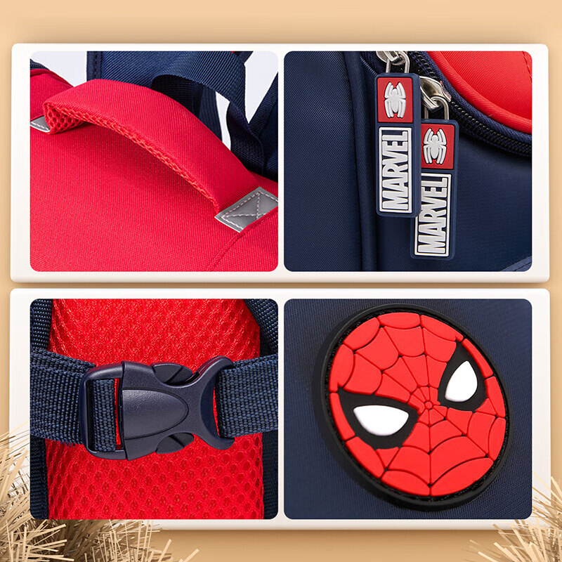 Disney (Disney) schoolbags for primary school students in grades 1-3-6, high-looking college bags, spine protection and burden reduction boys' backpacks, children's backpacks