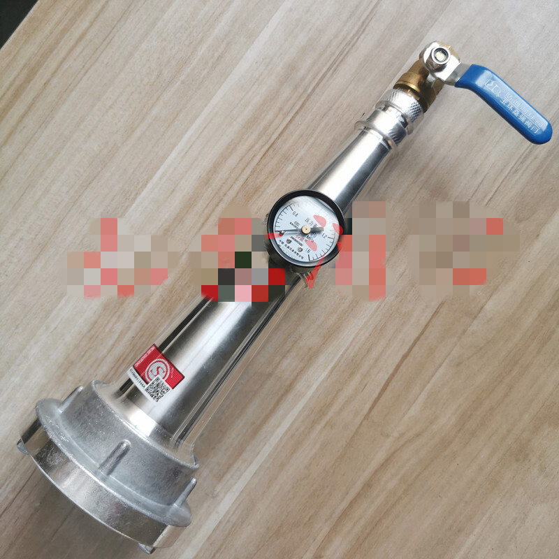 Fire hydrant pressure test joint test water pressure tester detection instrument stuffy cover pressure test device water gun pressure tester