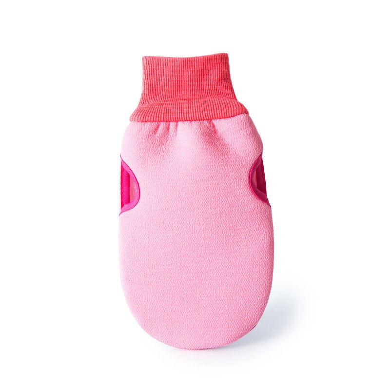 The aristocratic family double-sided bath towel for women, back towel, adult bath towel, dust rub mud rub gloves, frosted powerful bath towel for men 0035 pink