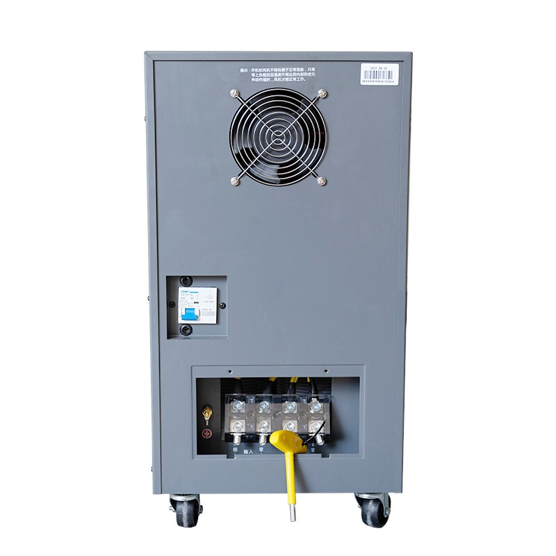 Chint (CHNT) ultra-low voltage single-phase automatic AC voltage stabilizer household power supply air conditioning computer input voltage 110V-250V vertical 15000W (voltage stabilization range 130-230V)