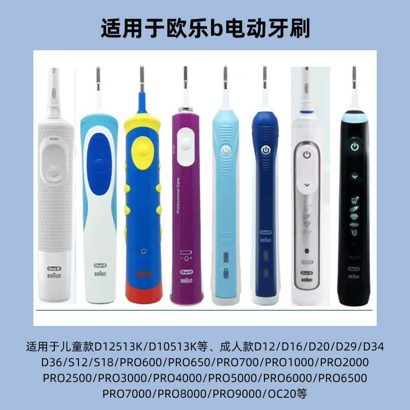 Trendsetter is suitable for OralB Oral B electric toothbrush charger base D12/D16/D100/P4000//2000/io3/io5/pro4/3757/3756 base accessories