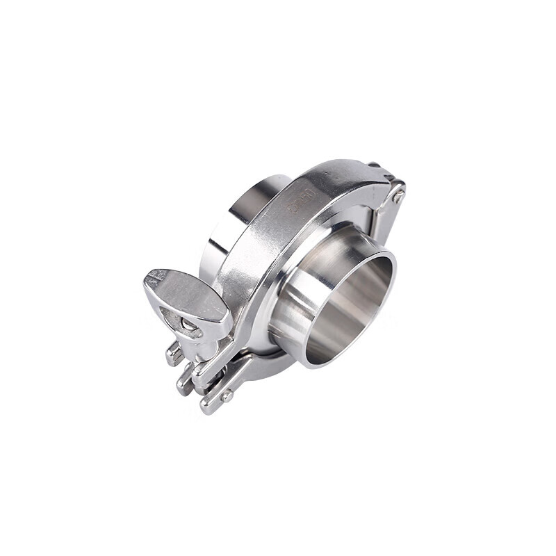 Lu Yueting 304 stainless steel quick connector clamp set large diameter quick welding direct chuck fixed buckle silicone 127 chuck 145