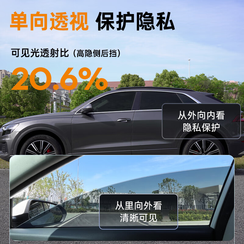 Luodun spot speed platinum D car film full car film car glass film solar film insulation film window film sun protection and explosion-proof film platinum D series