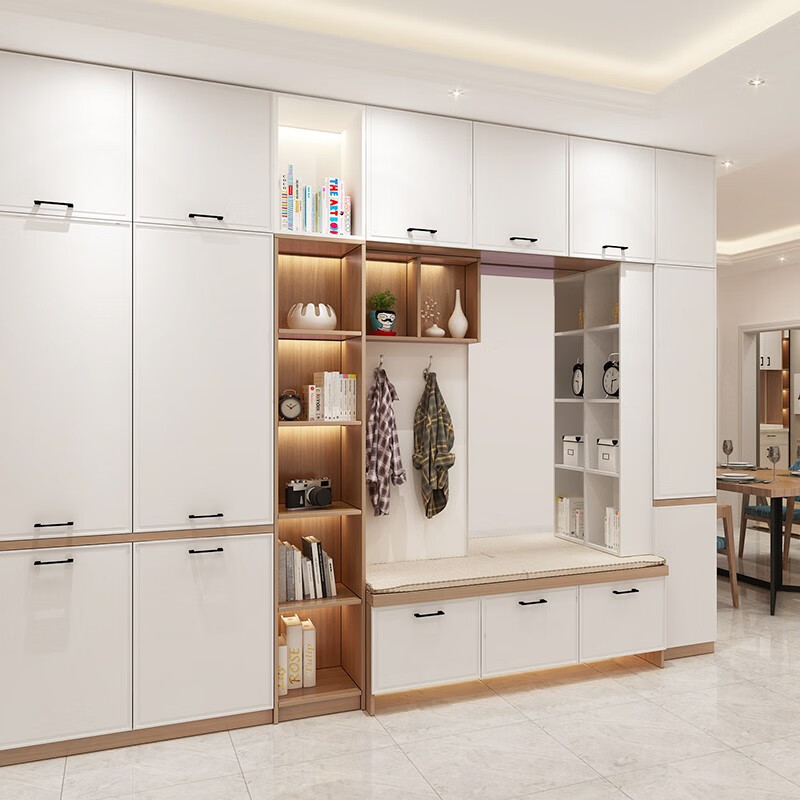Haier Customized Wardrobe Modern Simple Whole House Customized Wardrobe Sliding Door Corner Wardrobe Bedroom Furniture Prepayment