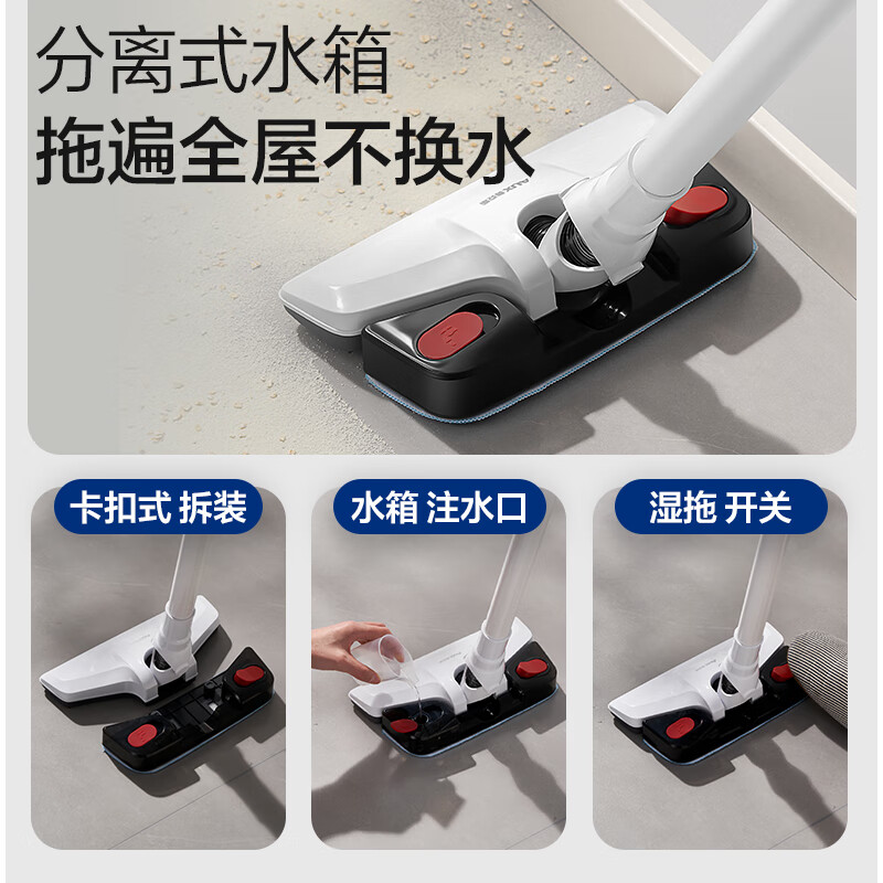 AUX household vacuum cleaner household suction and mopping all-in-one vacuum cleaner household wired handheld car-mounted large suction vacuum cleaner for cleaning pets small multi-purpose dust collector AXS-527 standard version