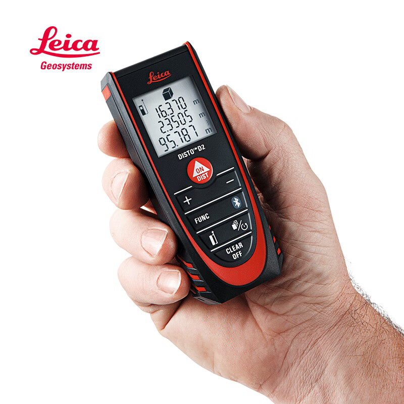 Leica laser rangefinder high-precision Leica infrared room measuring instrument Bluetooth electronic ruler X4D510 outdoor distance meter D2 standard (100 meters, volume, indoor)