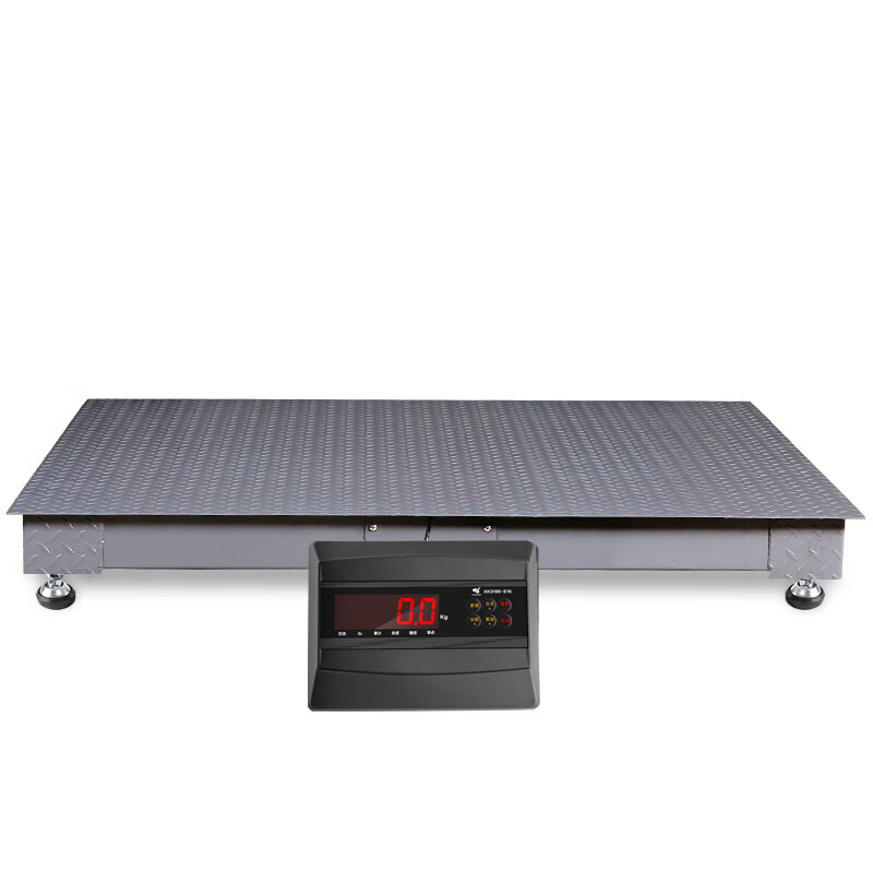 Yaohua Shanghai Yaohua electronic floor scale 1-3 tons thickened small floor scale pig cattle livestock anti-shake belt fence scale factory store 2*3 meters (0-3 tons)