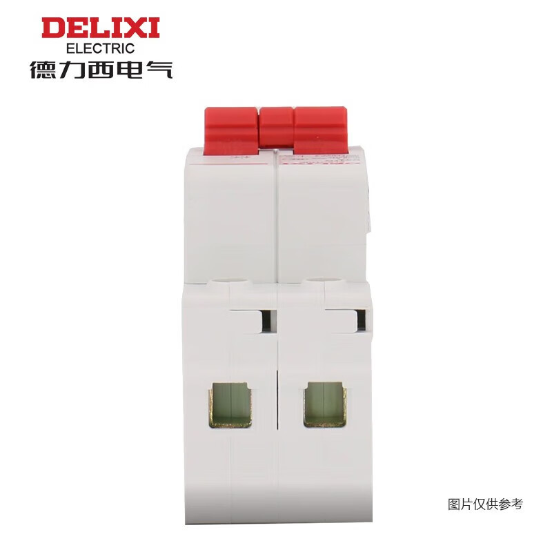 Delixi Electric DZ47-125 high current circuit breaker DZ471252D80 2P 80A D type 10kA 400VAC