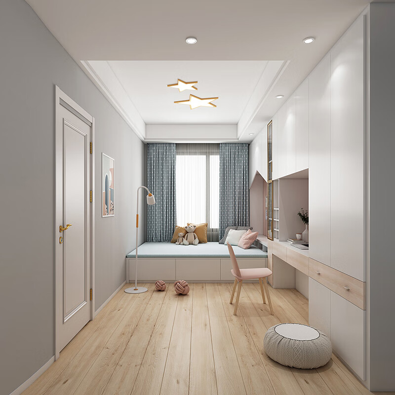 Sophia tatami bed, bay window cabinet, customized integrated tatami bed, wardrobe integrated small bedroom, large capacity storage bed, customized gold