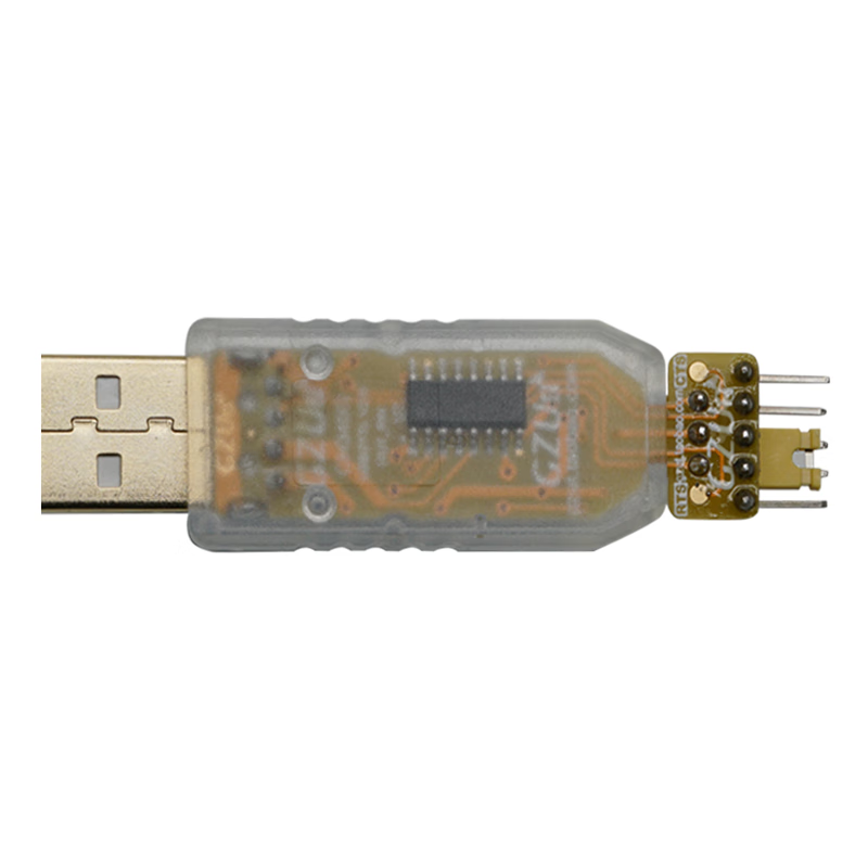 Throwing stones CH340 usb to ttl serial port usb to uart serial port module STC downloader flash module serial port cable Baibing gold version typeA interface does not include Dupont cable