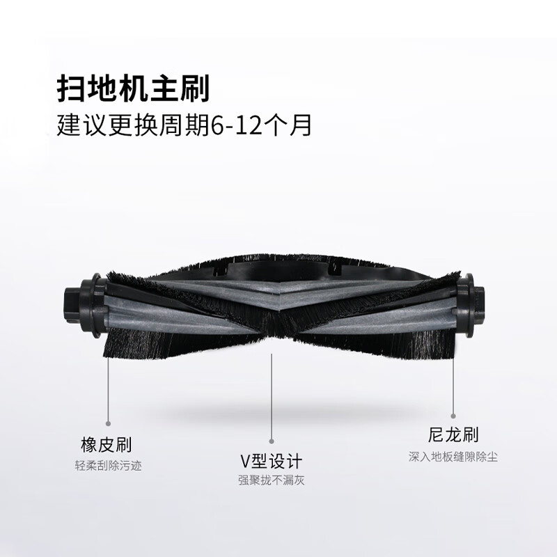 Crooke adapts to Ecovacs T10 PRO TURBO/OMNI sweeping robot accessories, consumables, mop rag, cleaning liquid, side roller brush filter element, white mop holder 2 pack, free 2 rags