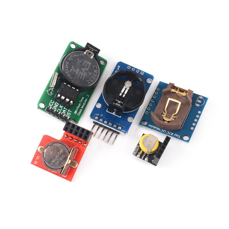 Dengshitang DS1302/3231/1307 PCF8563 real-time clock module time power-off travel time storage timing live DS1302 clock module without battery