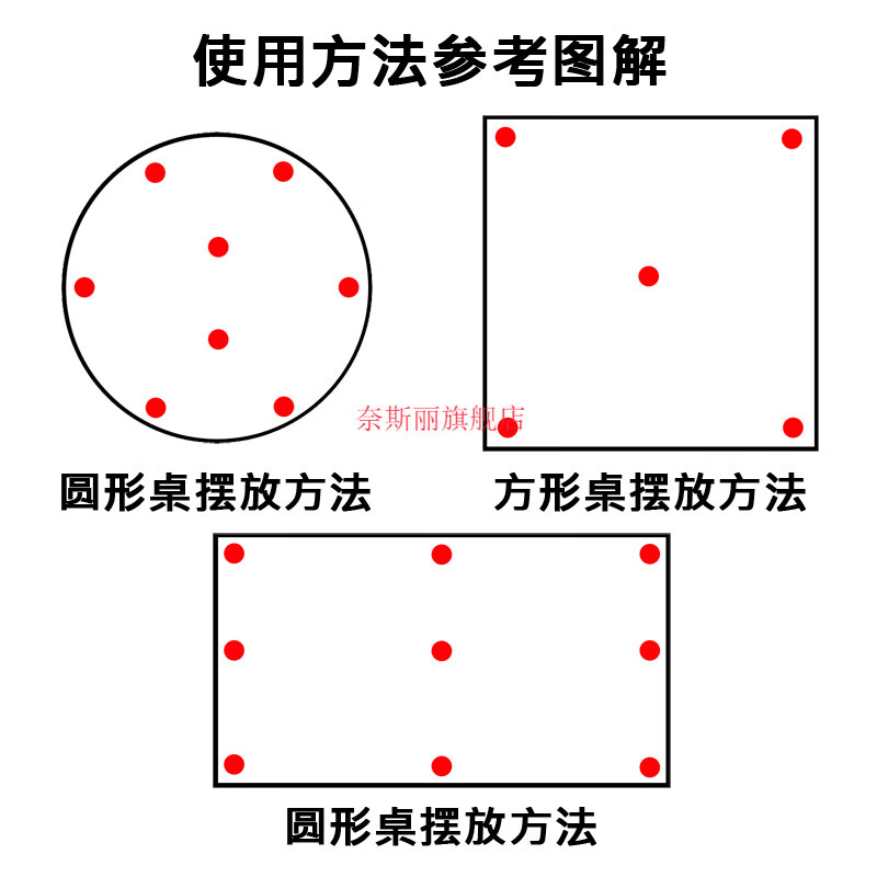 Rosewood double-sided suction cup glass gasket dining table coffee table tempered glass anti-slip mat transparent rubber pad furniture countertop double-sided suction cup 35mm (pack of 10)