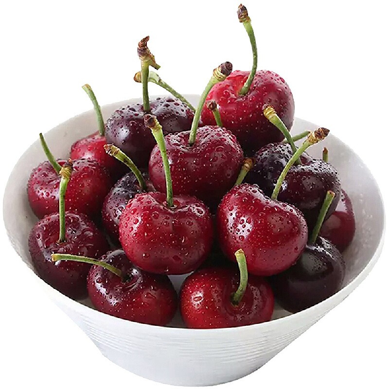 Cherries imported from Chile, USA, Big Mac Black Pearl Big Cherry, Fresh Fruit Gift Box for Pregnant Women, 1000g, Premium Fruit 2JJ Grade Gift Box
