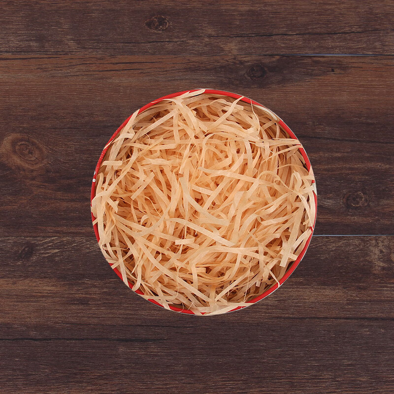 Shengrong dry raffia filling gift box paper wadding raffia gift box shredded paper silk gift decoration gift box gift box packaging light blue 500g