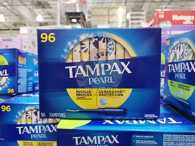 Tampax Canadian purchasing agency Tampax Danbis plastic catheter tampons 96 pieces regular/large 1 flow sanitary U size 1 large flow 18 pieces