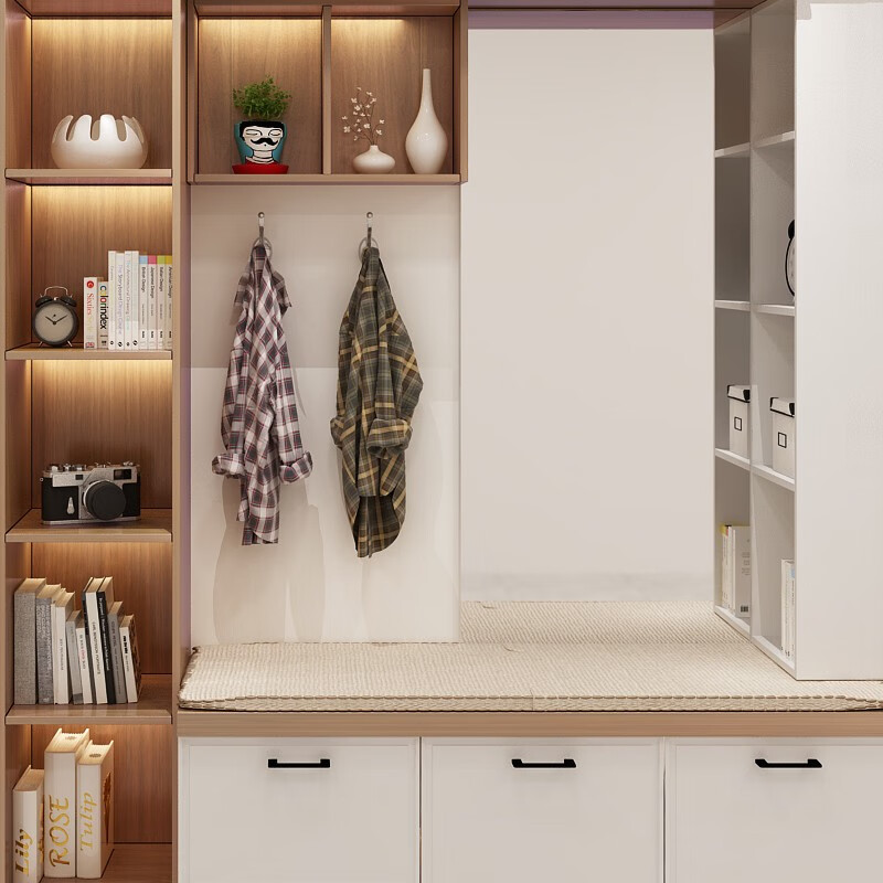 Haier Customized Wardrobe Modern Simple Whole House Customized Wardrobe Sliding Door Corner Wardrobe Bedroom Furniture Prepayment