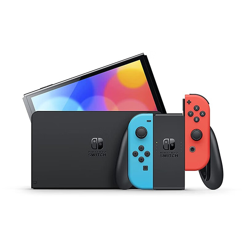 Nintendo Switch Nintendo OLED game console NS handheld console Hong Kong version red and blue portable home somatosensory handheld console