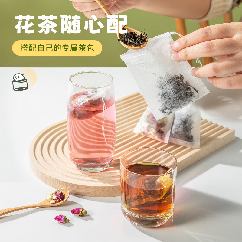 Suncha disposable non-woven drawstring tea bag soup bag seasoning bag filter bag Chinese medicine decoction bag 8*10cm