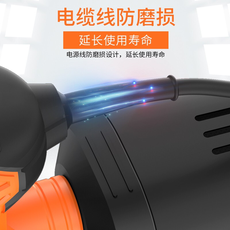 Juquan (JU QUAN) sander, industrial grade putty sander, sandpaper machine for polishing wall furniture, wood wall, can polish right angles