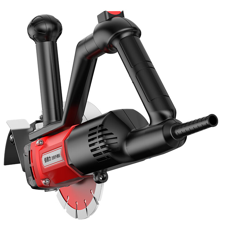 Baideli 192 single-chip brushless slotting machine concrete stone wall high-power dust-free water-electric cutting machine marble machine 192 single-chip brushless slotting machine load 7800W